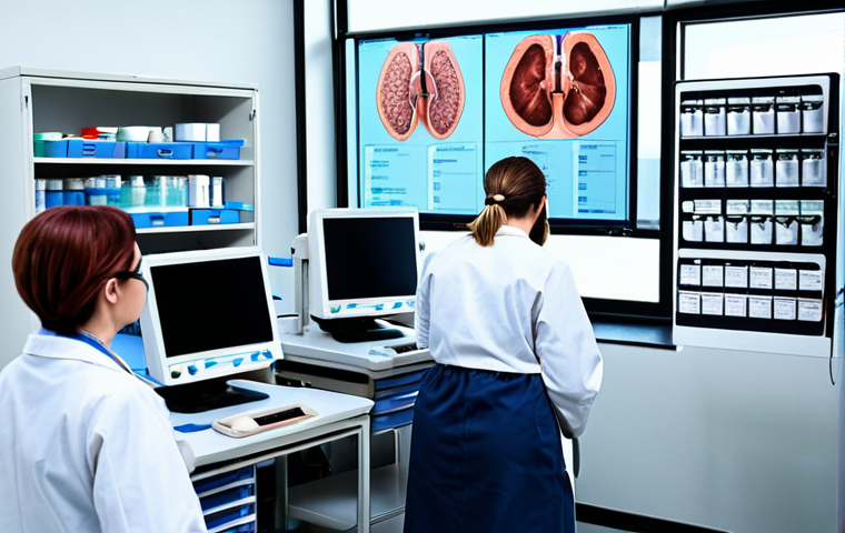 **
A modern, clean laboratory setting with a focus on advanced diagnostic tools for STIs. Include visuals of PCR testing equipment and a diverse group of medical professionals analyzing results. The overall tone should be scientific and reassuring.
**